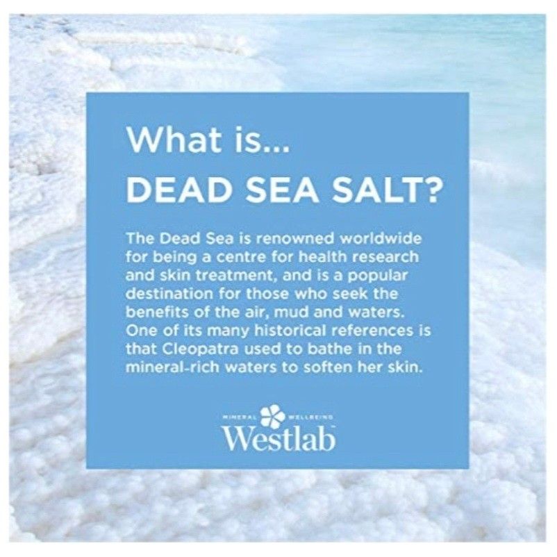 WESTLAB Kids Dead Sea Bath Salts Skin Problems Eczema 500g, Babies