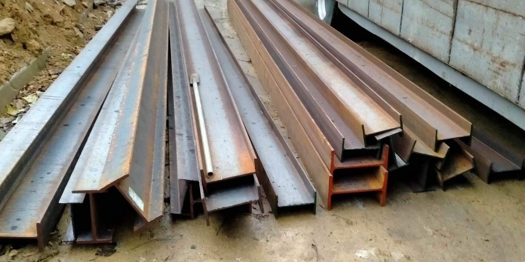 Wide flange( I Beam, H Beam), MS Plates, Checkered plates, Anchor Bolts