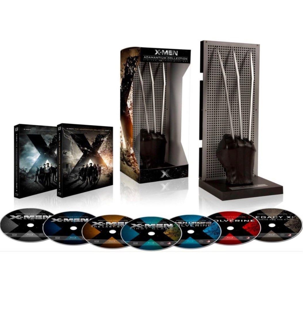 XMEN ADAMANTIUM COLLECTION Bluray LIMITED EDITION Adamantium
