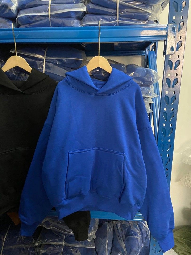 Yeezy blue hoodie deals