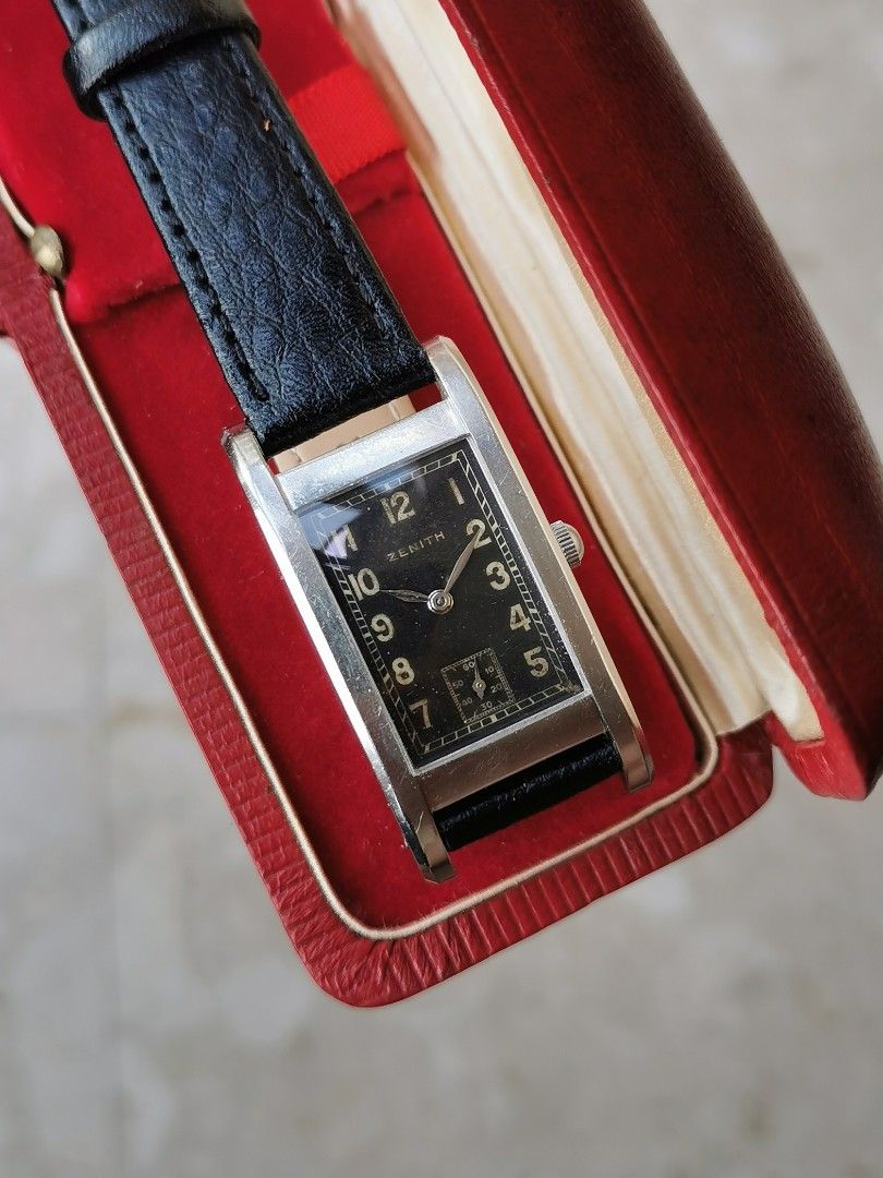 Zenith discount rectangular watch