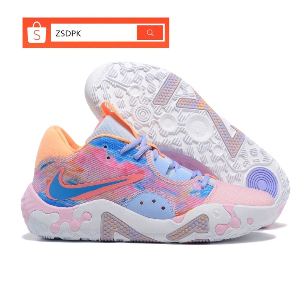 100% Original Nike Paul George PG White Pink Sports Basketball Shoes For  Men at 50% off! ₱3,385 Only, Luxury, Sneakers & Footwear on Carousell