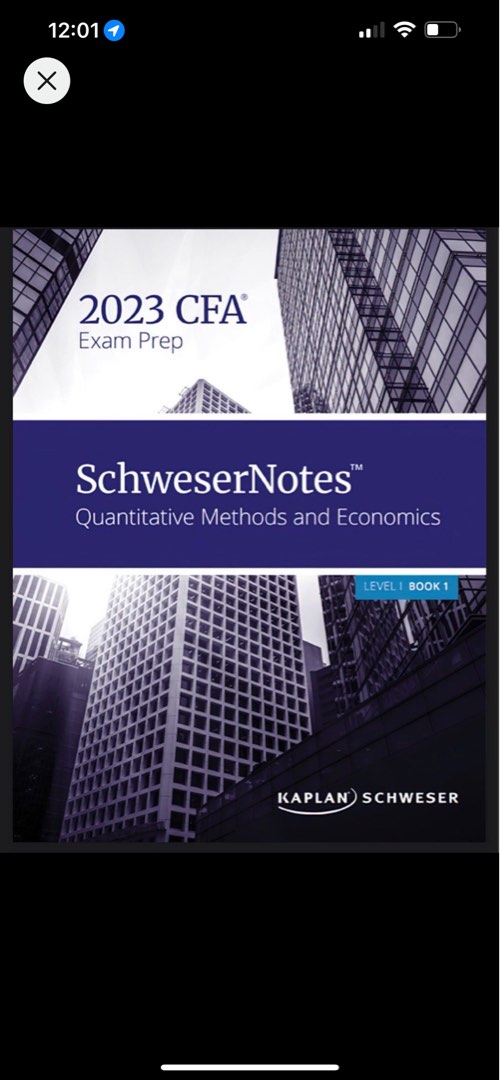 2023 CFA Schweser Notes level 13 book 15 + secret sauce, Everything