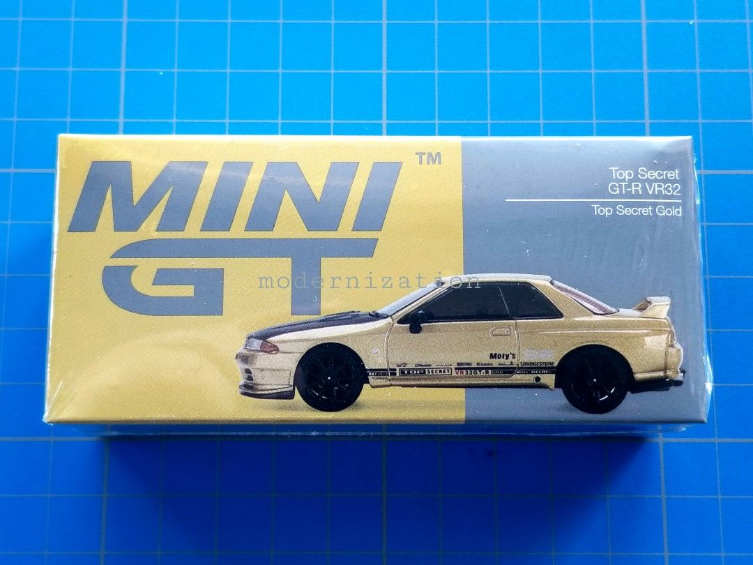 2合1價，可單買Mini GT 431 ($114) MINI GT 1/64 Nissan GT-R VR32 Top