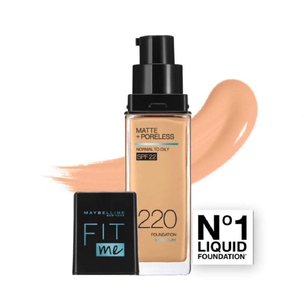 Maybelline FITme Foundation - 220 Natural Beige : : Beauty