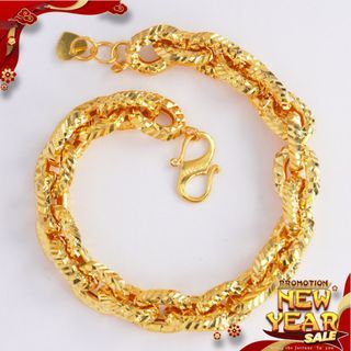 916 Gold Bracelet Unisex