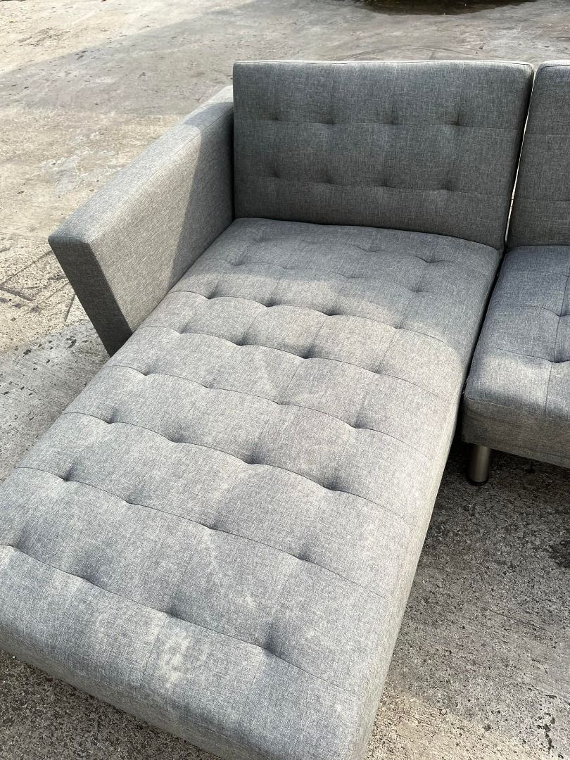 9.5ft Sofa L Extend Bed 4 Seater Adjustable Flexible, Furniture & Home Living, Furniture, Sofas