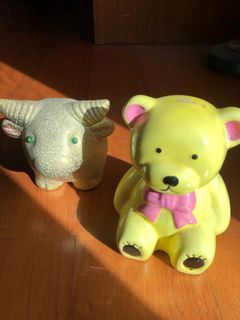 免費贈送  存錢筒 黃金小豬 陶瓷泰迪熊 #新春跳蚤市場