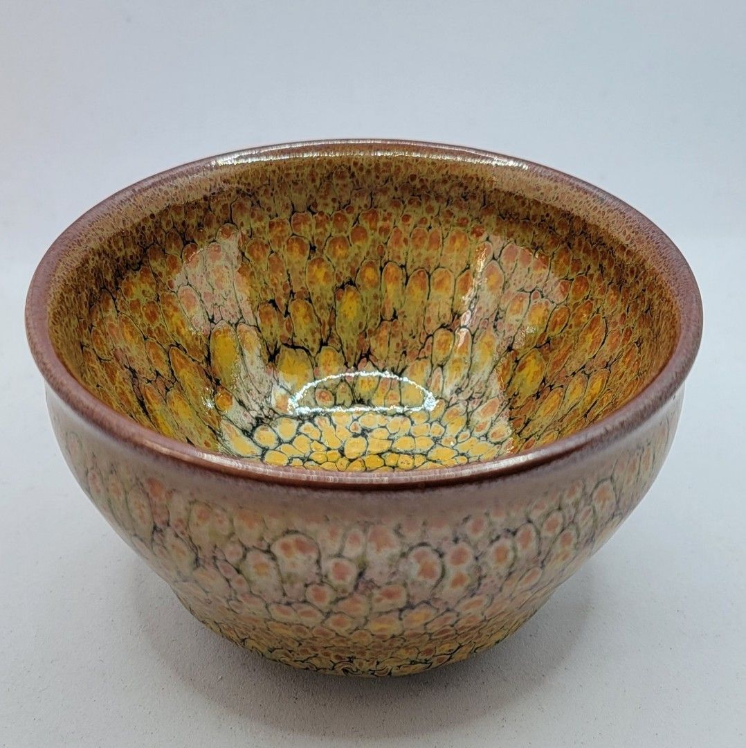 萩焼茶碗 大和保男（作） 共箱 日本橋高島屋個展作 | 古美術ささき
