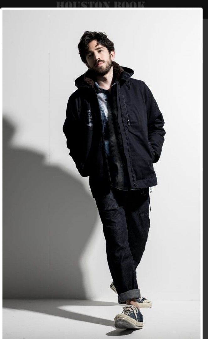 Houston French N1 navy deck jacket