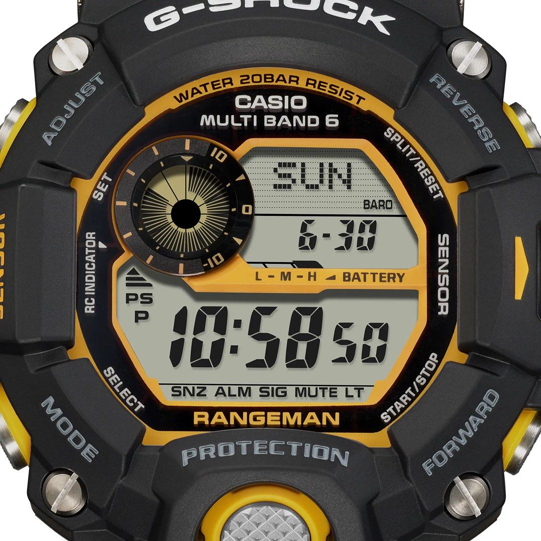 G shock rangeman yellow outlet