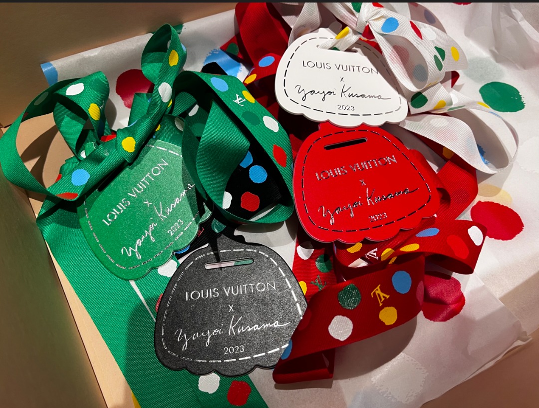ヴィトンパンプキン スカーフ VUITTON LOUIS 草間彌生 美品ルイ