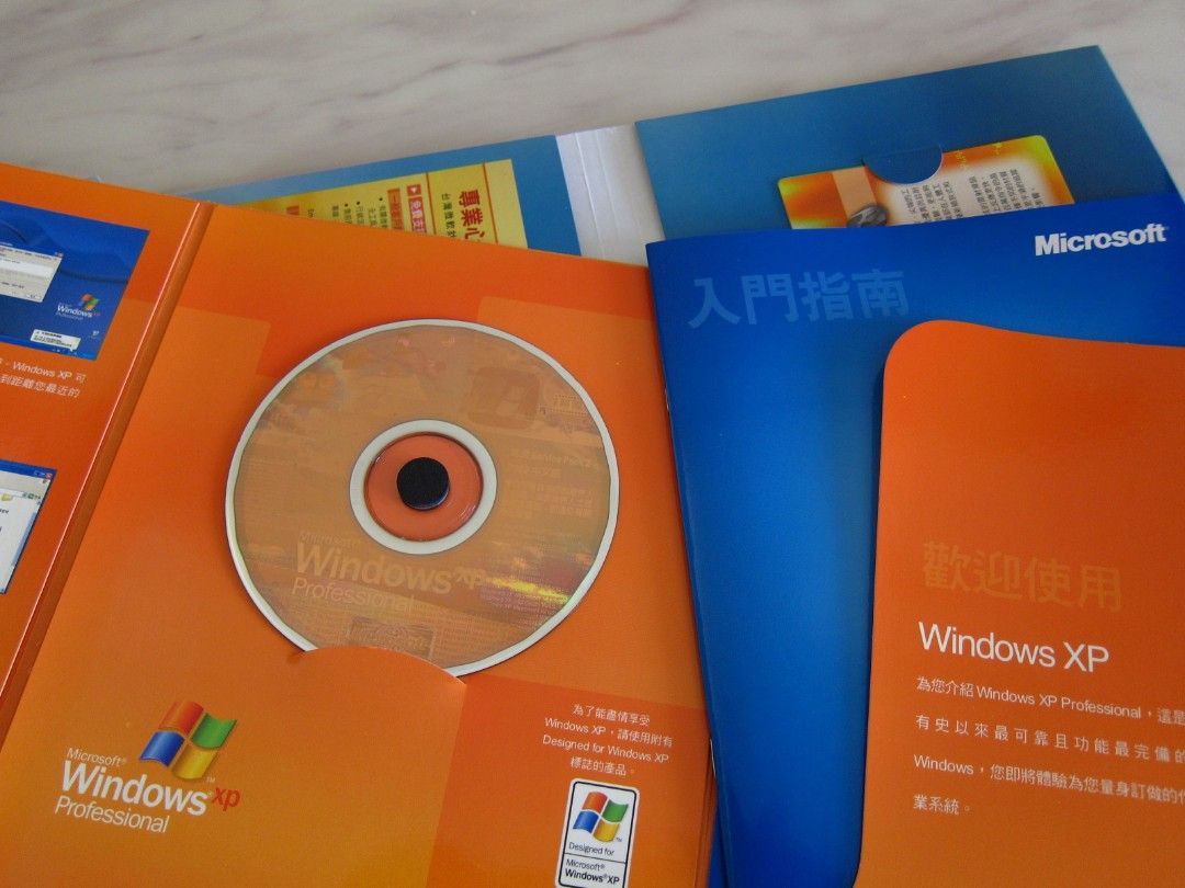 正版Microsoft Windows XP SP2 Professional (香港中文版), 電腦＆科技