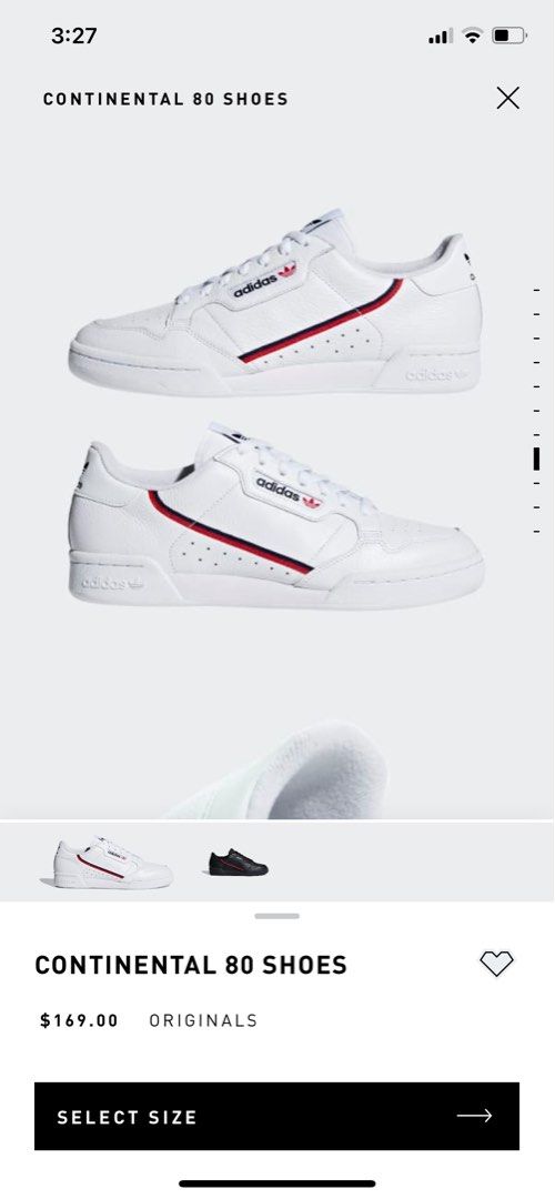 adidas Continental 80 sneakers Women s Fashion Footwear