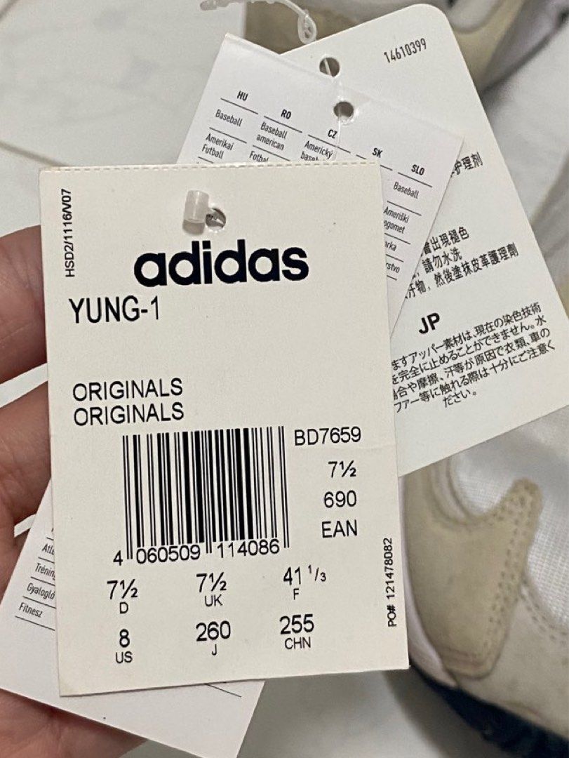 Adidas yung 1 grey one store