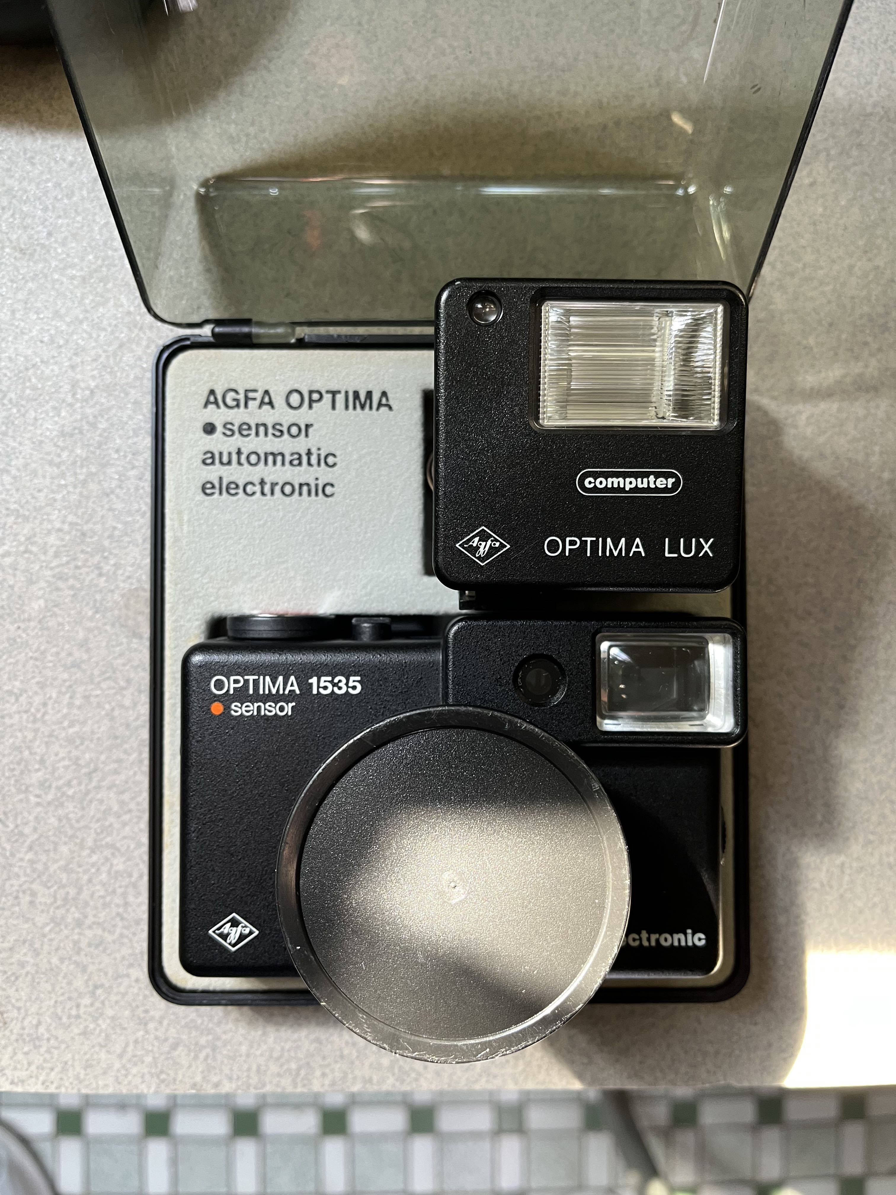 Agfa Optima Sensor 1535 - Boxset, 攝影器材, 相機- Carousell