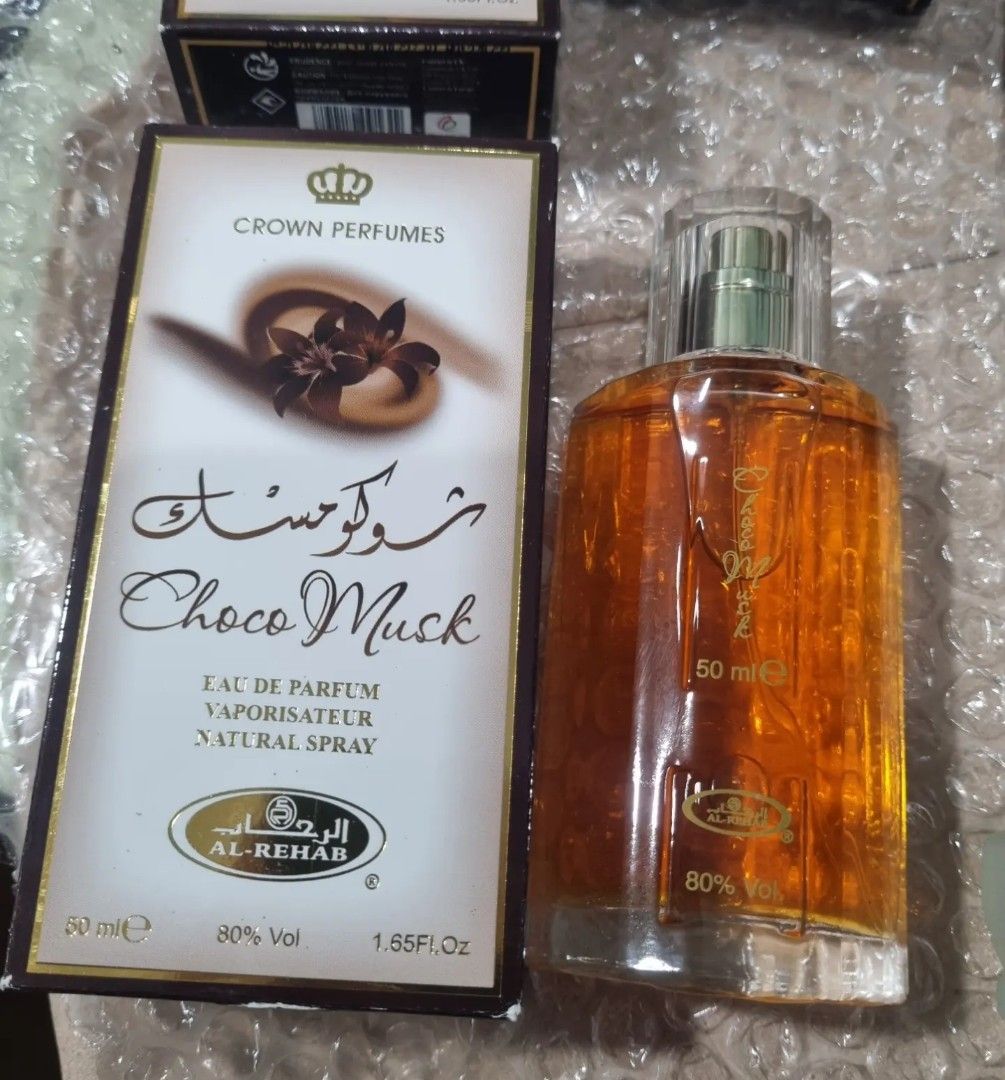 Al Rehab Choco Musk EDP 50ml, Beauty & Personal Care, Fragrance ...
