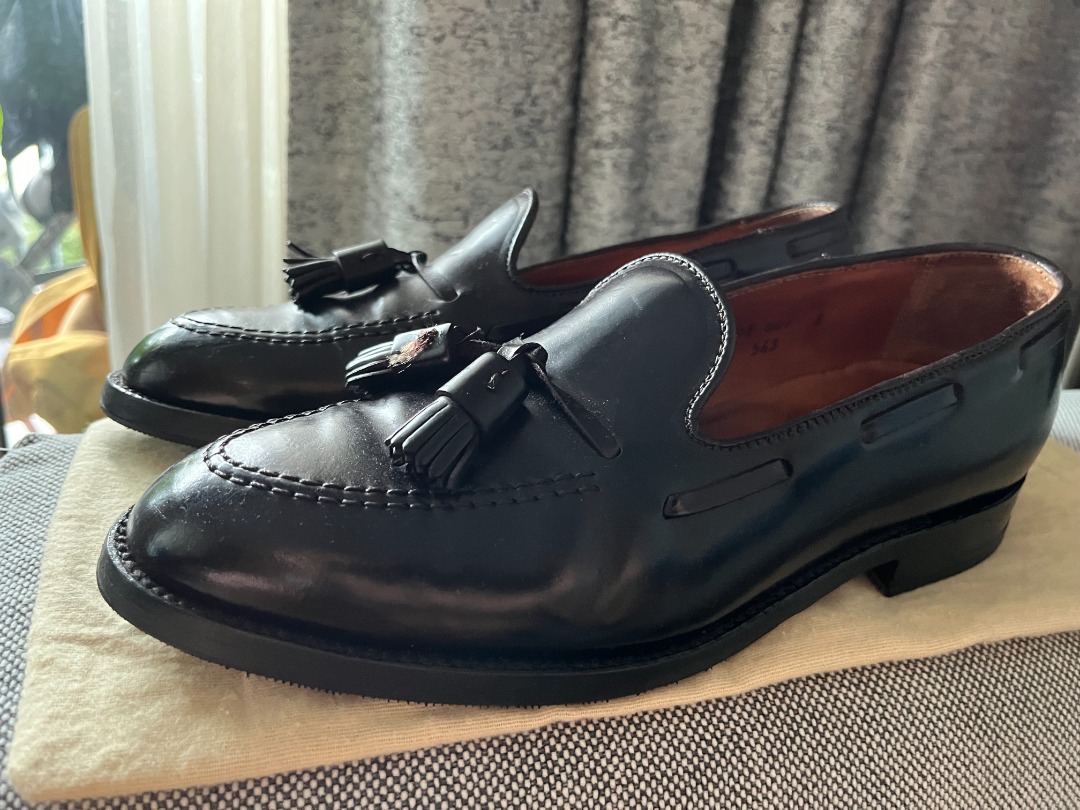 Alden Tassel Loafer Color 8 Shell Cordovan 8.5US