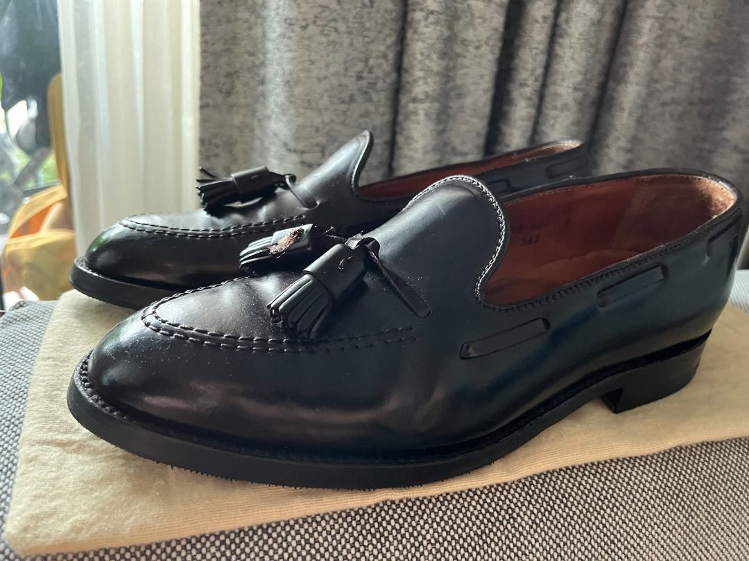 Alden shell hotsell cordovan tassel loafers