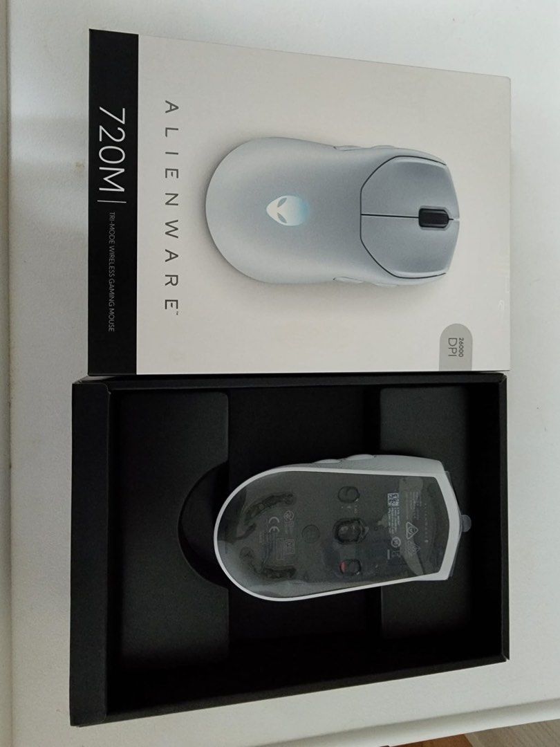 ALIENWARE TRI-MODE WIRELESS GAMING MOUSE - AW720M, Computers & Tech ...
