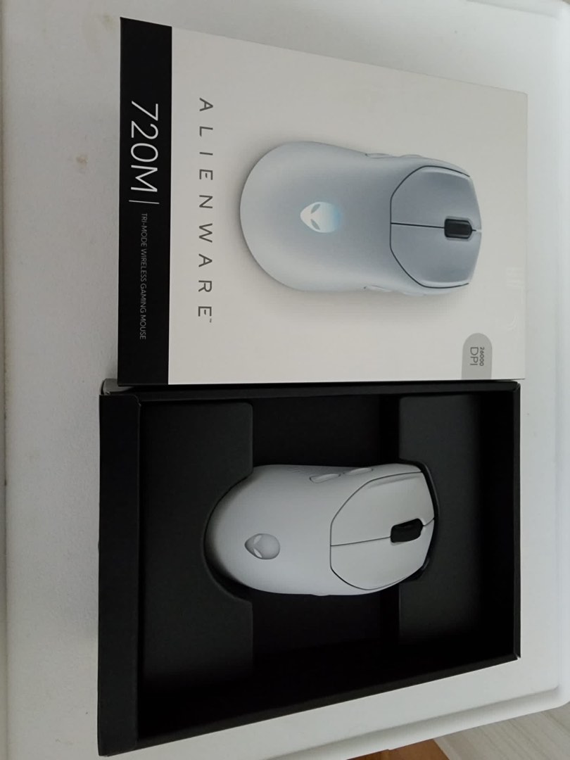 ALIENWARE TRI-MODE WIRELESS GAMING MOUSE - AW720M, Computers & Tech ...