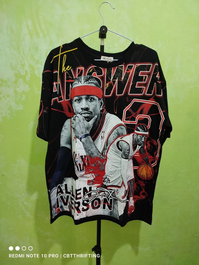 Allen Iverson NBA T Shirt (Category: Tshirts & Polo Shirts ) located in San Pedro. Submitted by CBTthrifting (Listing ID 1210521174, Image 2). Description: 22.5X30.