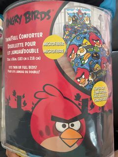 Angry Birds kids comforter full twin bed