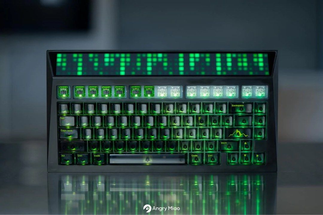 AngryMiao Cyberboard Terminal Custom Mechanical Keyboard, Computers
