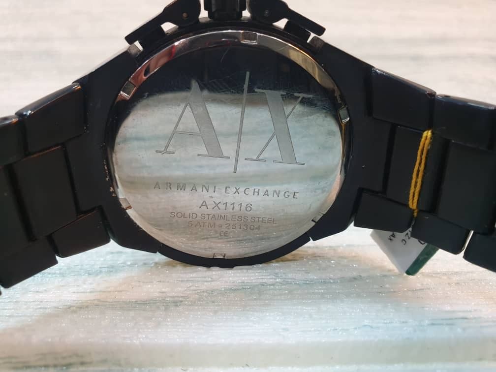 Armani Exchange Miami Chronograph Black Dial Men's Watch, Men's Fashion,  Watches & Accessories, Watches on Carousell