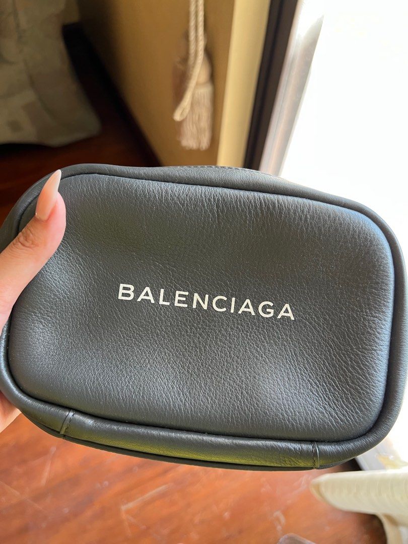 Authentic Balenciaga Crossbody Camera Bag in Dark Gray, Women's Fashion, Bags & Wallets, Cross