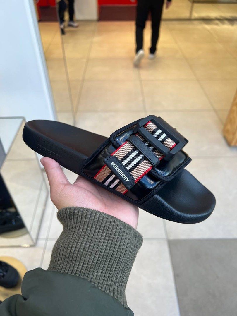 Authentic Burberry Slides Luxury Sneakers Footwear on Carousell