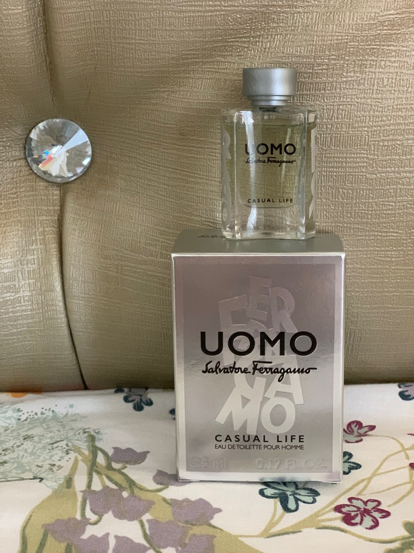 Authentic Ferragamo UOMO Casual Life 5ml Beauty Personal Care