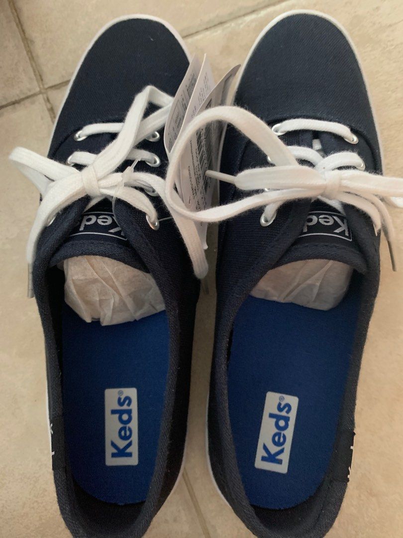 Authentic Keds unisex canvas sneakers, Women's Fashion, Footwear