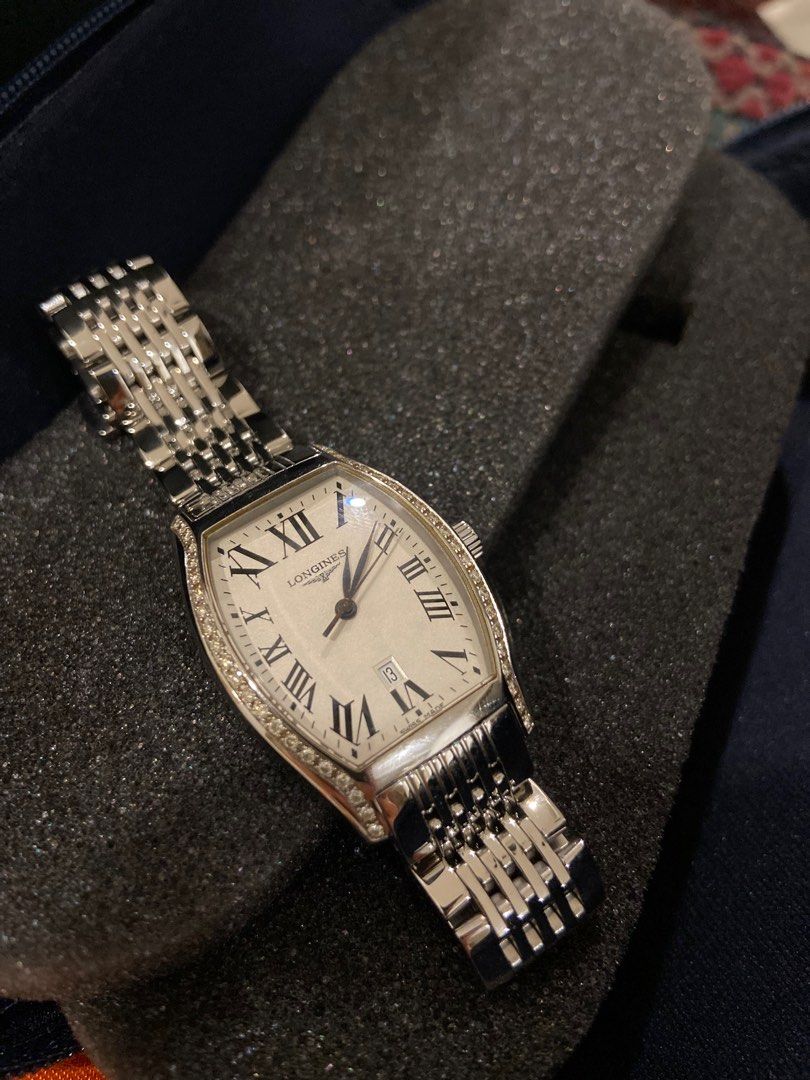 Authentic Longines Evidenza with Diamonds