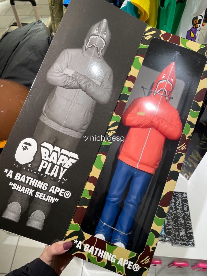 BAPE 2nd Shark A BATHING APE 2ND SHARK FIGURES Figure BlackBAPE