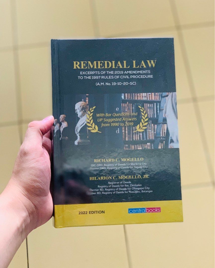 Bar Reviewers (Category: Textbooks) located in Cavite. Submitted by ben.sarmiento (Listing ID 1210477347, Image 3). Description: EVIDENCE (Bar Reviewer) 2022 Edition (Brand new) - ₱800 CIVIL PROCEDURE (Bar Reviewer) 2022 Edition (Brand new) - ₱850 POLITICAL LAW REVIEWER (Albano) (Like new condition) - 2020 Edition - ₱1,500.
