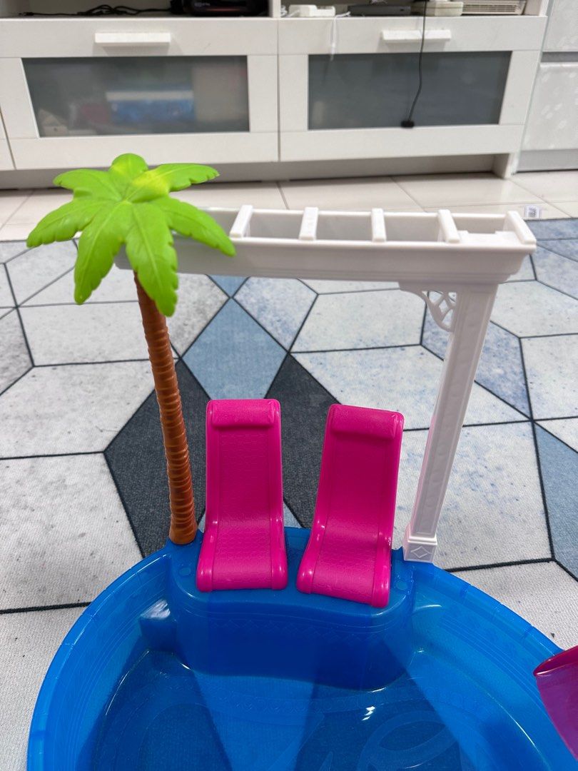 BARBIE Swimming pool set, Hobbies & Toys, Toys & Games on Carousell