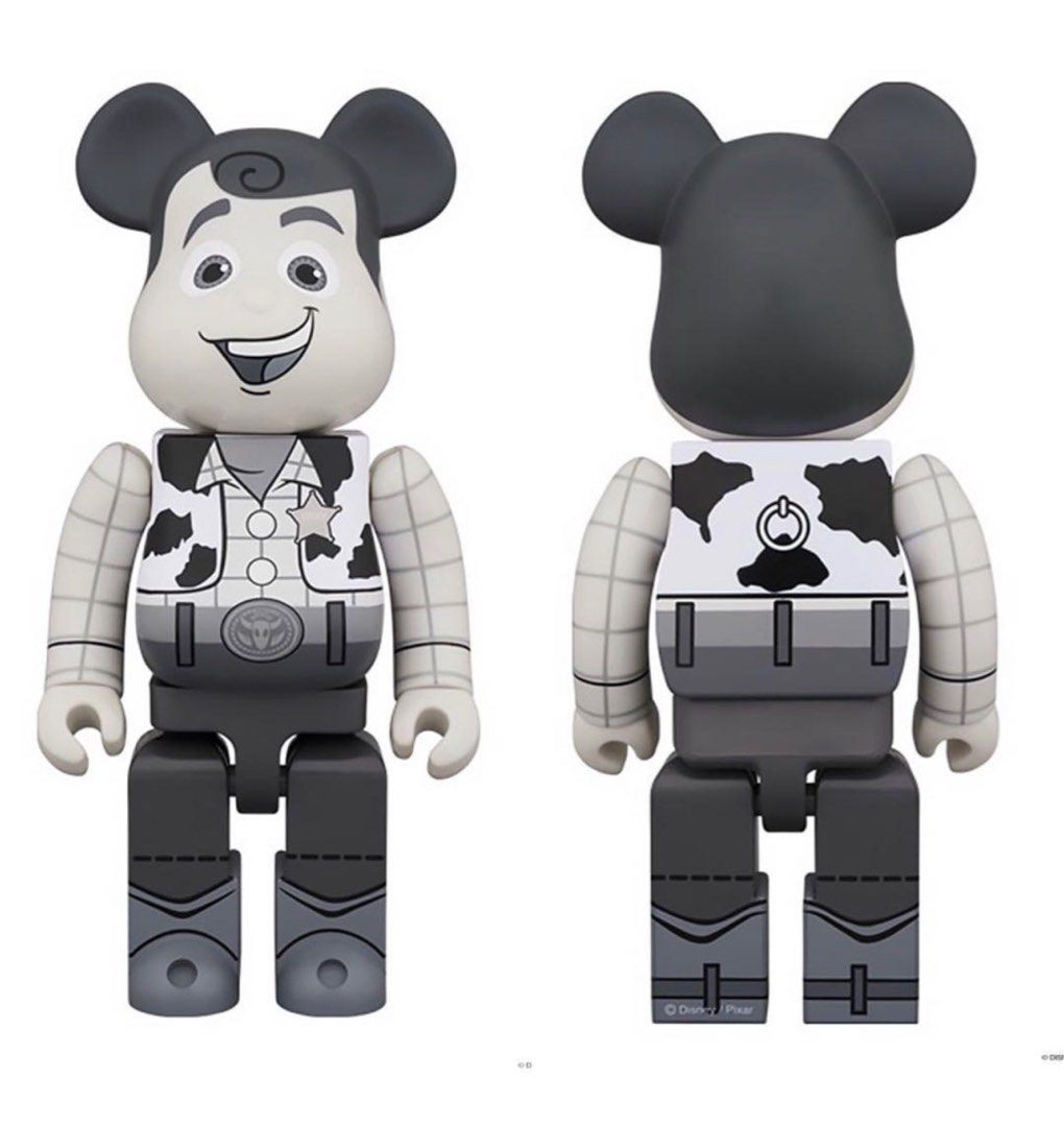 BE@RBRICK WOODY Bu0026W Ver. 1000％-