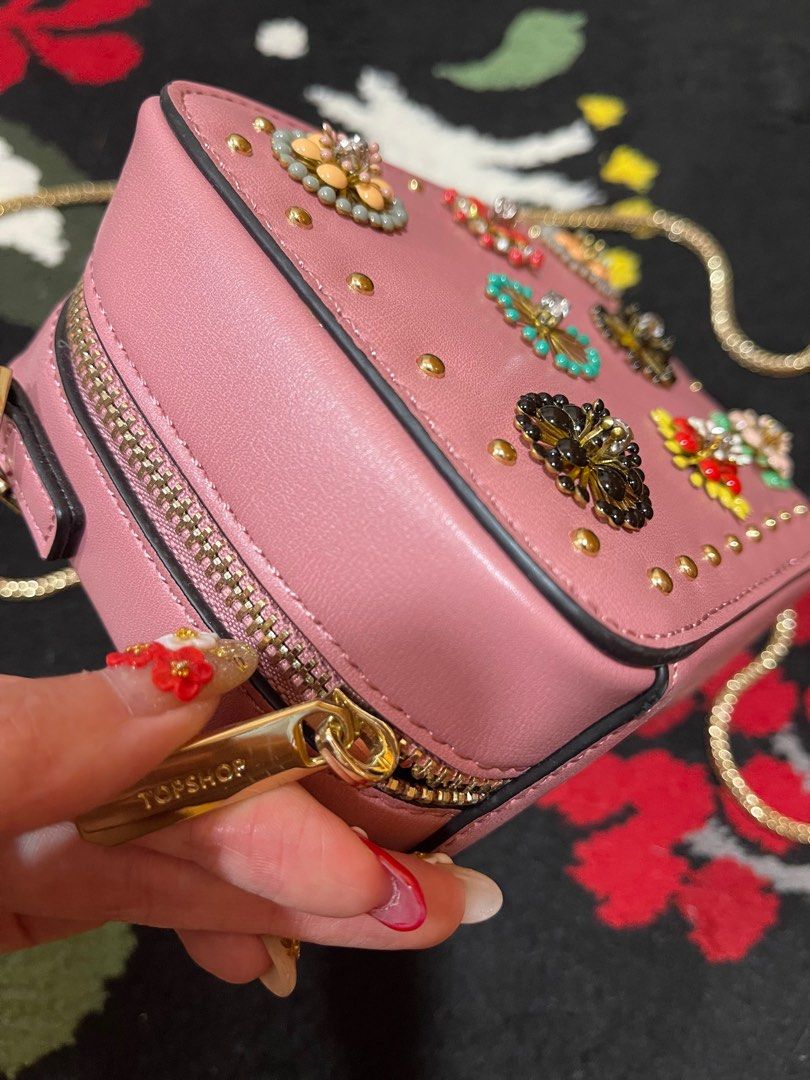 Topshop red clearance purse