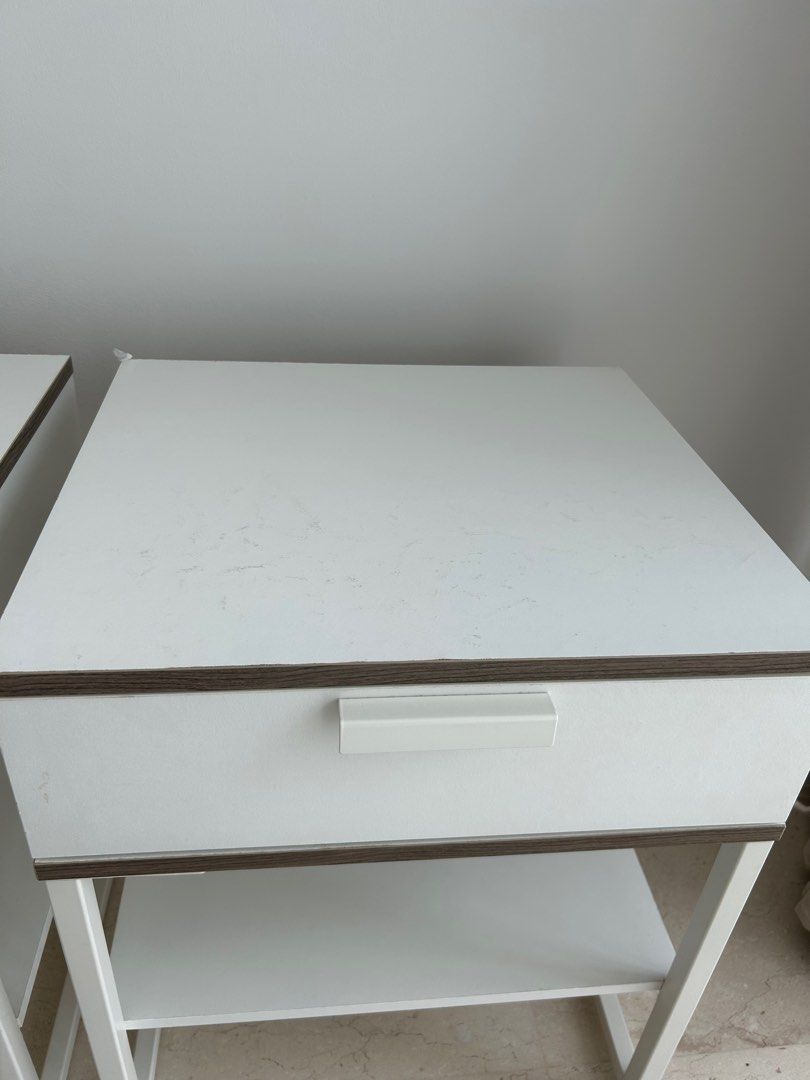 Bedside table x 2, Furniture & Home Living, Furniture, Tables & Sets on