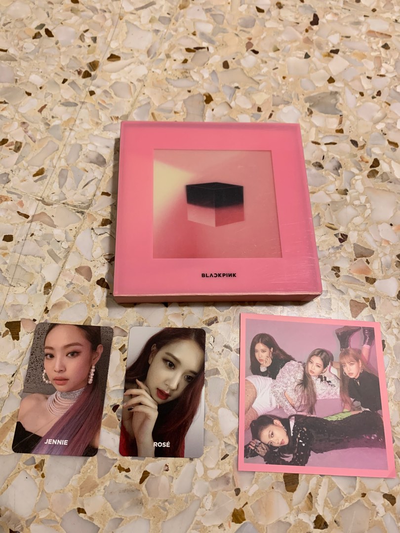 Wts Blackpink Square Up Album Unsealed Pink Ver Hobbies And Toys Memorabilia And Collectibles K 