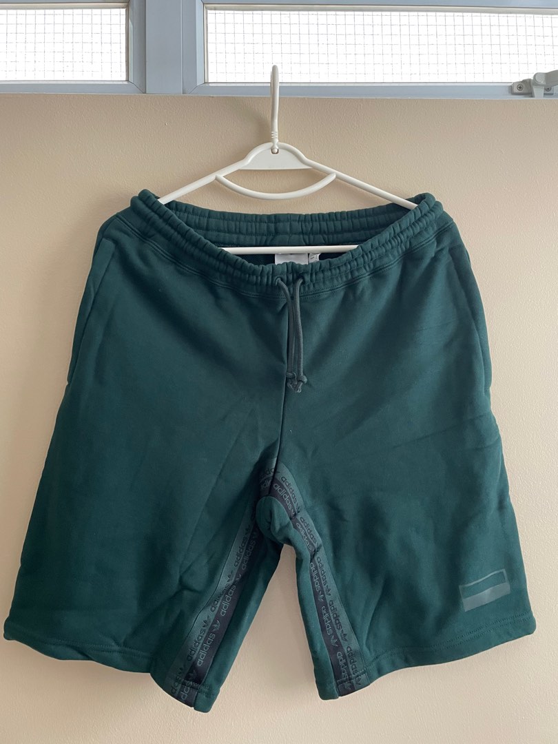 green adidas mens shorts
