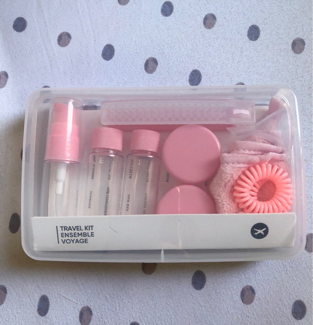 BNWT Miniso Travel Kit, Beauty & Personal Care, Face, Face Care on