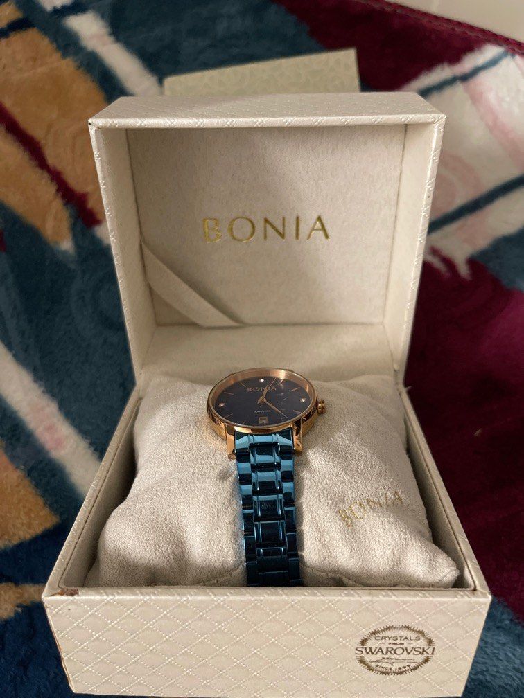 Bonia swarovski watch price store