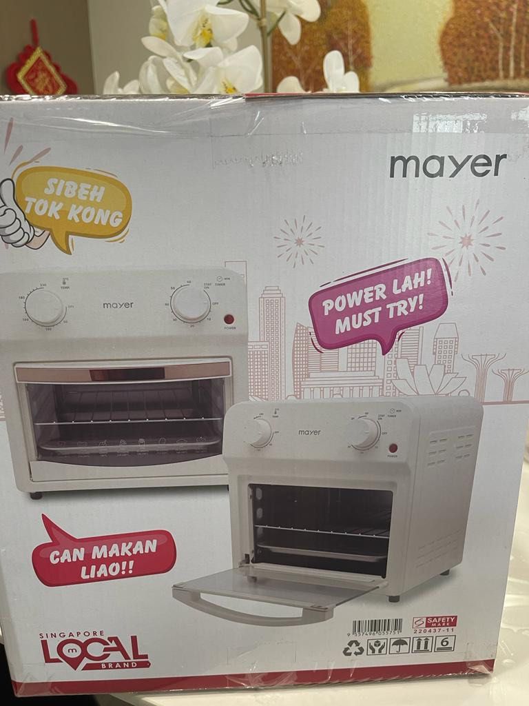 Brand New Mayer Air Toaster Oven 12L, TV & Home Appliances, Kitchen
