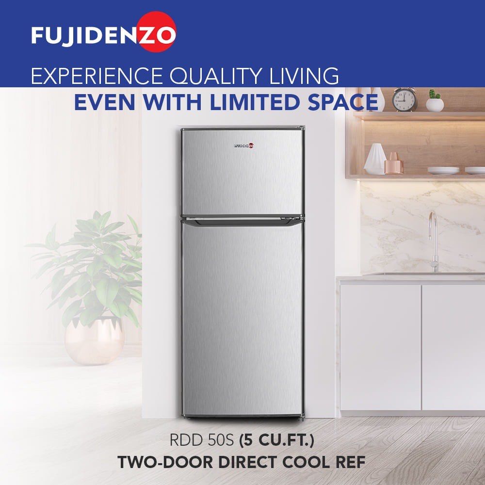 BRAND NEW Two Door Fujidenzo 5 cu ft Refrigerator, TV & Home Appliances