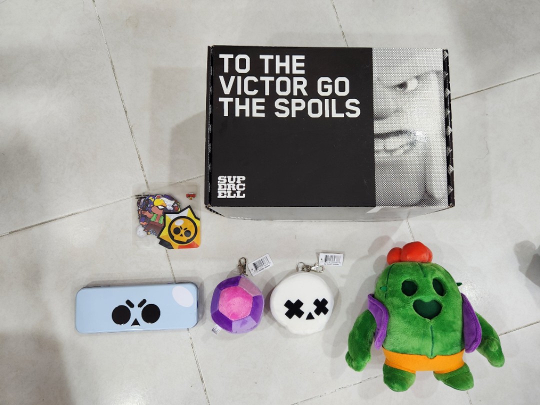 Genuine official) Supercell Brawl Stars Spike Plush, Hobbies & Toys, Toys &  Games on Carousell