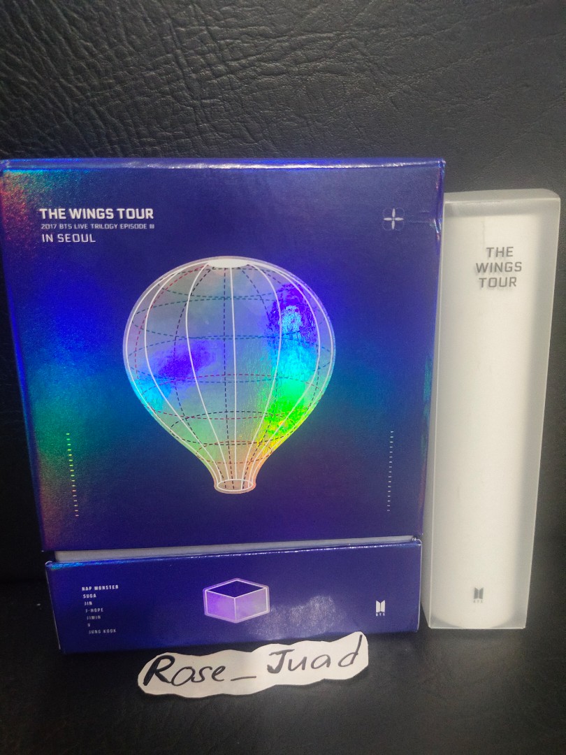 BTS Wings Tour DVD with poster, Hobbies & Toys, Music & Media, CDs ...