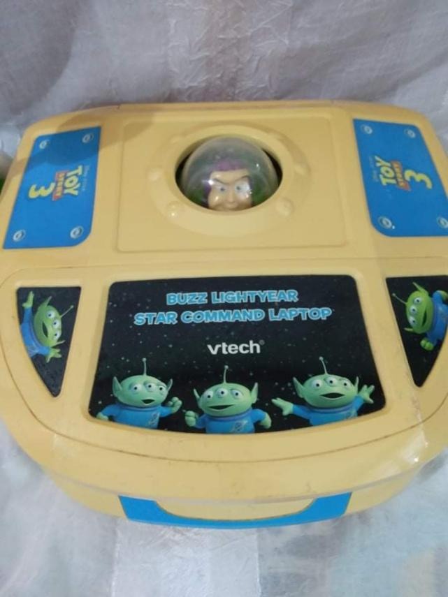 Buzz Lightyear VTech Laptop Toy, Hobbies & Toys, Toys & Games on Carousell