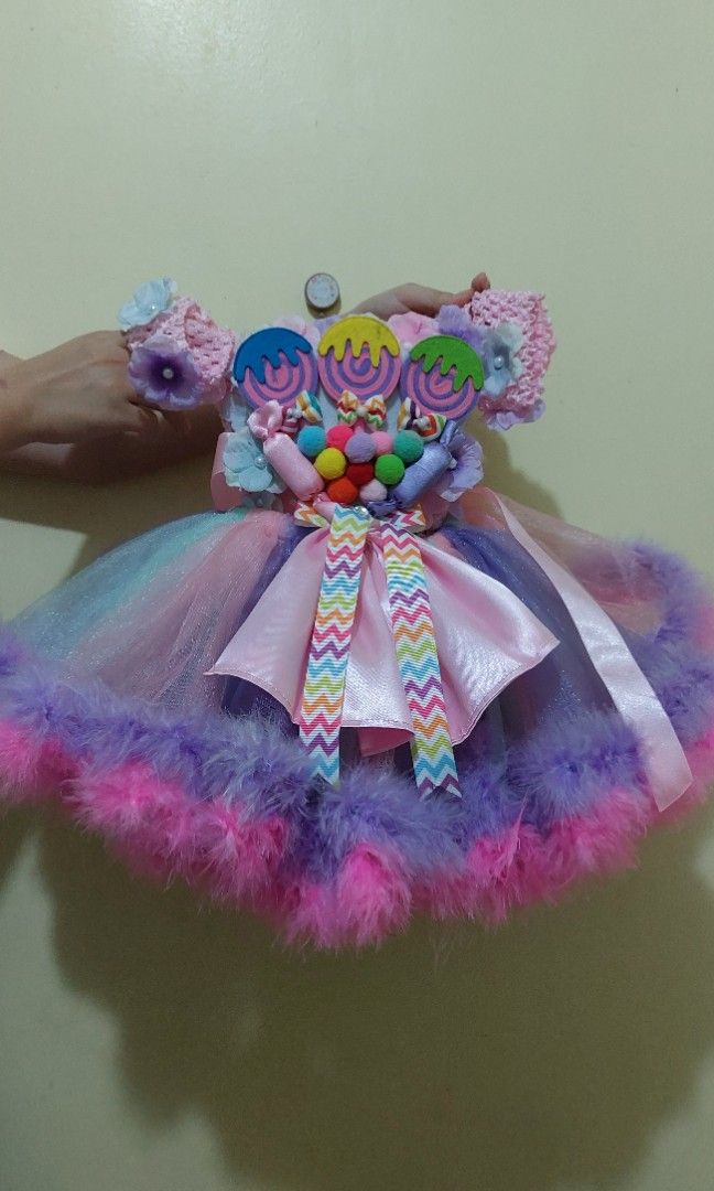 Tutu dress candyland top
